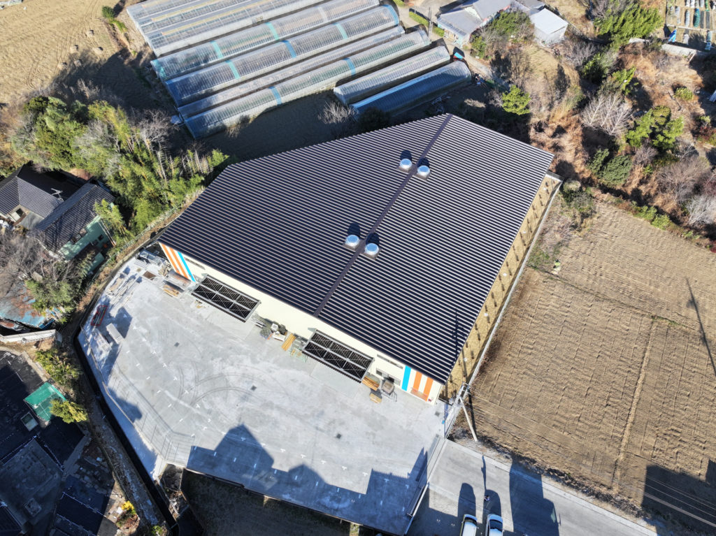 倉庫・物流施設でドローン空撮｜撮影例